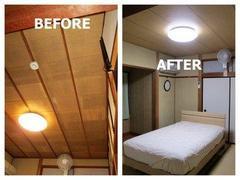 内装材料の種類はたくさんあります。安価で耐久性のあるものを選ぶことができますのでお気軽にご相談ください。雰囲気が一変します。